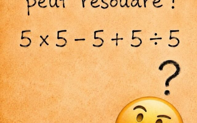Ce puzzle mathématique défie les meilleurs cerveaux : trouvez la solution en 10 secondes chrono