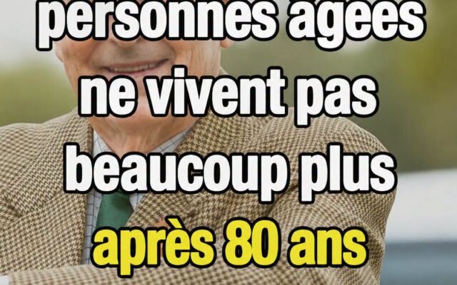 Ce qui rend vraiment heureux après 80 ans (et ce n’est pas ce qu’on croit)